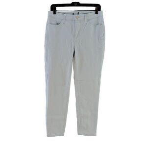 NWOT Talbots Aqua Cropped Jeans Sz M